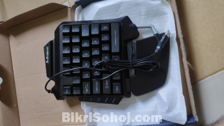 K-snake G92 single handedly gaming keyboard